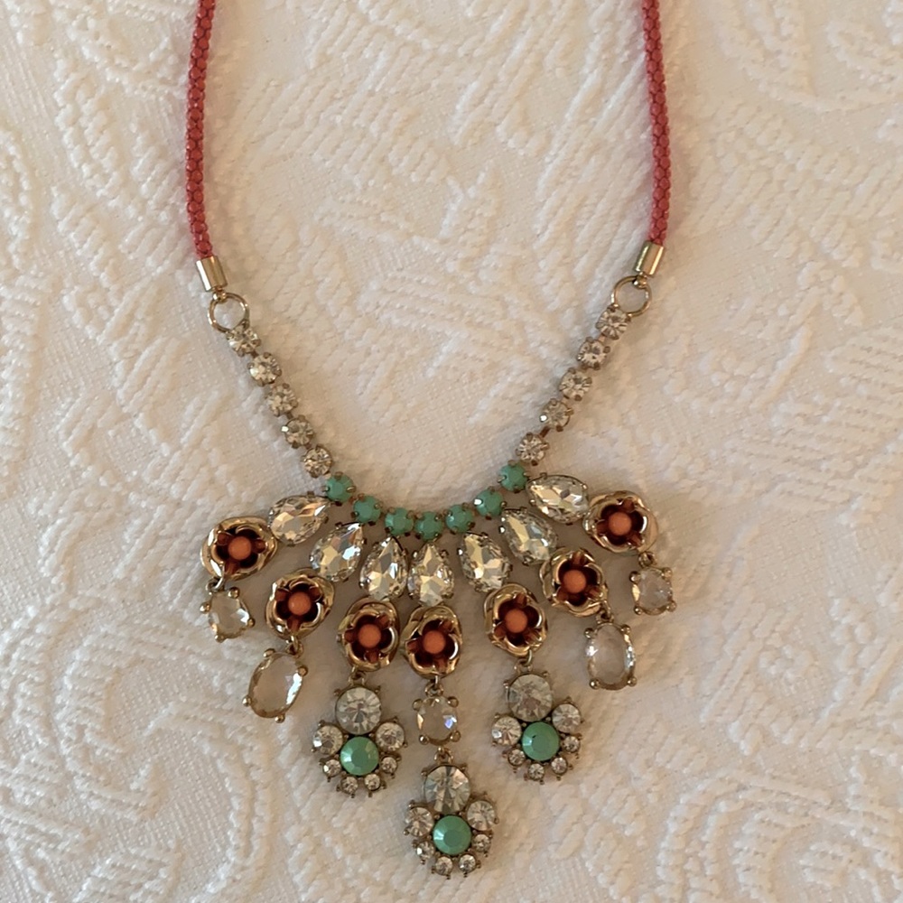 J. Crew Gemstone Necklace